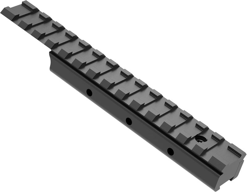 FSI 3/8" 11mm to 7/8" 20mm Dovetail to Picatinny Rail Adapter, Low Profile 11mm to 20mm Picatinny Riser Mount - Image 1